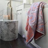 Luxury Goa Sculpted Patterned Bath Towels - 100% Cotton