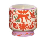 Adopo 8 oz./226g Jungle Ceramic Candle - Coconut & Amber
