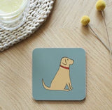 Yellow Labrador Coaster