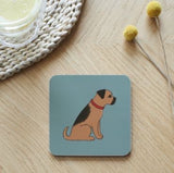 Border terrier coaster by sweet William