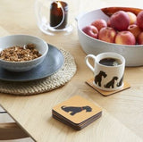Black Schnauzer Coaster