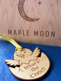 What’s the Craic Wooden Hanging Chick Decoration