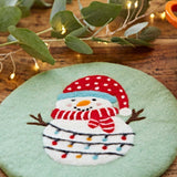 Felt Christmas Trivet