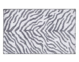 Zebra Print Ultra Soft Bath Mat - Non-Slip
