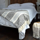 Savannah Herringbone Throw Blanket - 100% Recycled Materials
