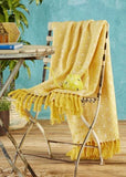 Recycled Bottle Honeycomb Throw