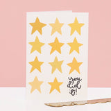 Greeting card - 'you did it!'