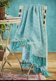 Recycled Bottle Waves Throw
