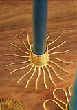 Sun/Petal Candlestick Holder
