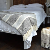 Savannah Herringbone Throw Blanket - 100% Recycled Materials