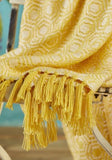 Recycled Bottle Honeycomb Throw