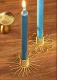 Sun/Petal Candlestick Holder