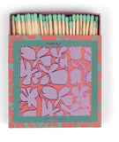 JUMBO BOXED MATCHES - ABSTRACT FLORAL