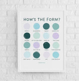 How's The Form Print (A4) - Parful Stuff