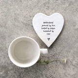 Motherhood Powered By Love Coaster - East of India