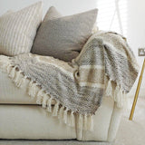 Savannah Herringbone Throw Blanket - 100% Recycled Materials