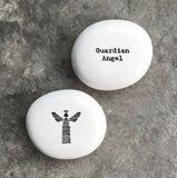 Guardian Angel Porcelain Pebble - East of India