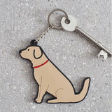 Golden Retriever Keyring - Sweet William