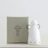 Porcelain Guardian Angel For A Special Friend - East Of India