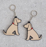 Cocker Spaniel (Golden) Keyring - Sweet William