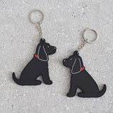 Cocker Spaniel (Black) Keyring - Sweet William