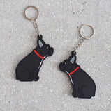 French Bulldog Keyring - Sweet William