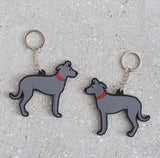 Lurcher Keyring - Sweet William