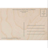 Golden Retriever Wooden Postcard - The Wooden Postcard Company