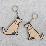 Golden Retriever Keyring - Sweet William