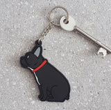 French bulldog keyring by sweet William designs