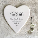 Fill your life with adventure, laughter love and friends coaster