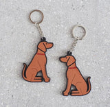 Vizsla Keyring - Sweet William