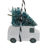 Christmas Tree On Van Hanging Decoration - East Of India