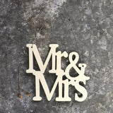 East of India Mr & Mrs Hanging Sign