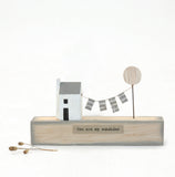 East Of India Wooden Scene - My Sunshine