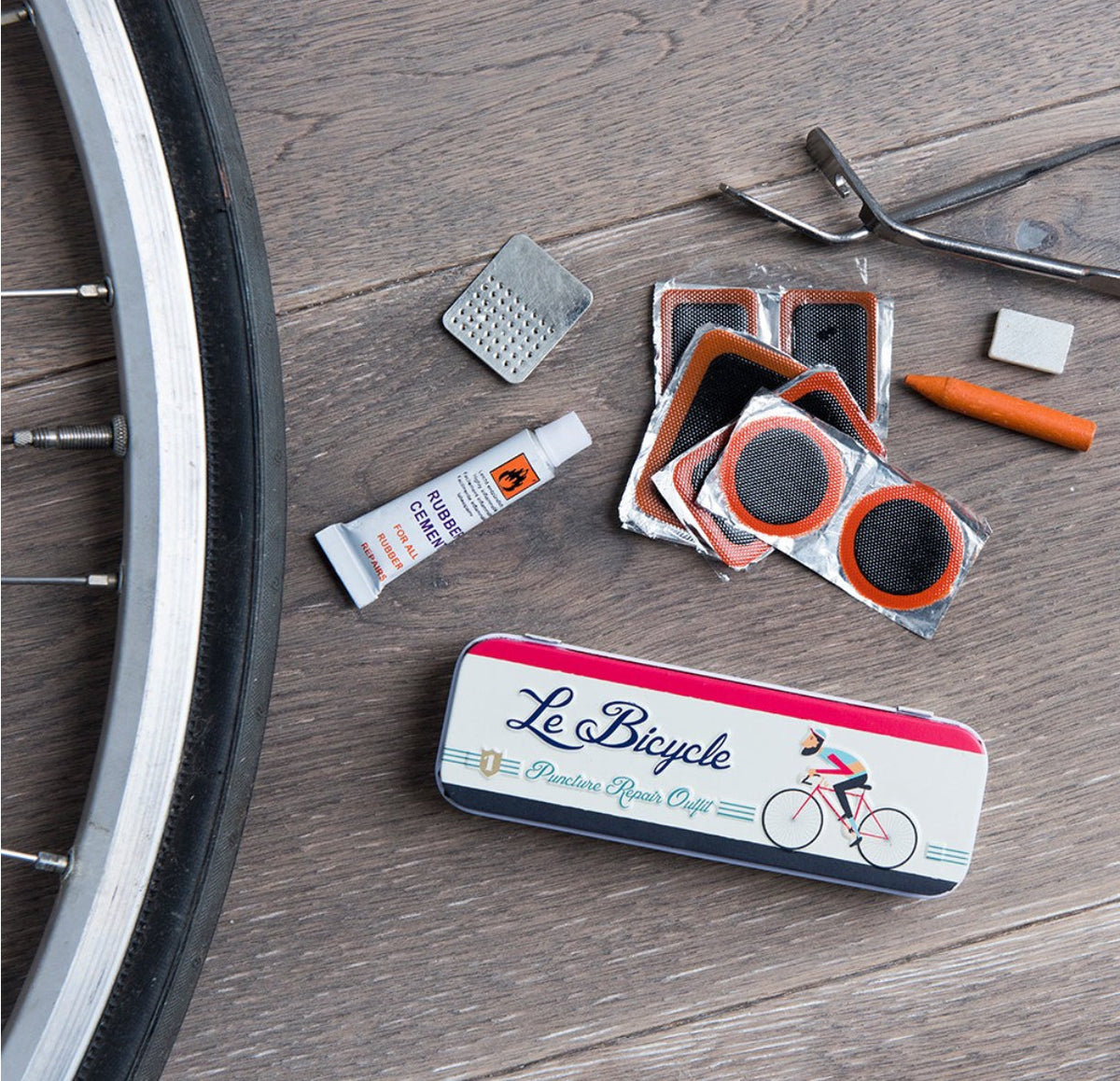 Bicycle tune up store kit