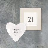 Twenty One Heart Dish - East Of India