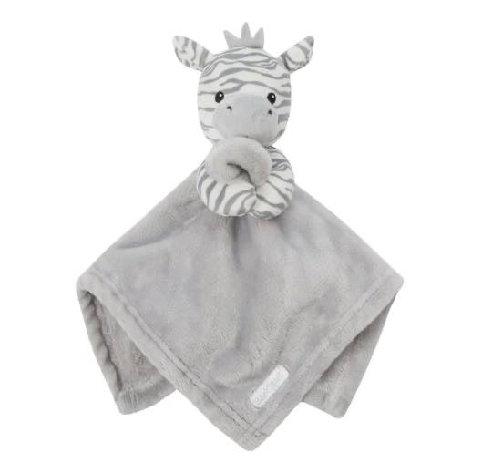 Baby Zebra Comforter - Grey & White