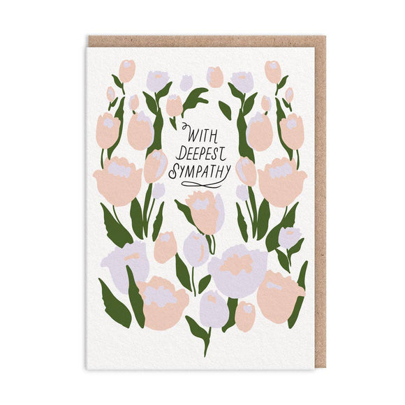 With deepest sympathy card