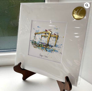Belfast Docks - Northern Ireland Landscapes - Kathryn Callaghan Mini Prints