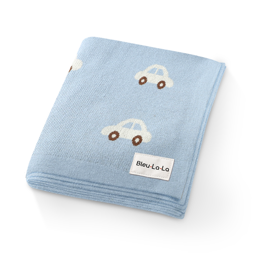 Luxury cotton swaddle baby blanket