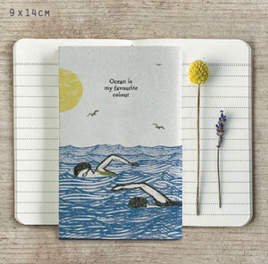 Let the sea set you free notebook