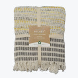 Arizona Zig Zag Heavyweight Herringbone Throw Blankets