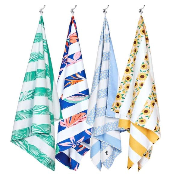 Dock & Bay Beach Towels - Flower Power - Tropical Bloom (Extra Large 200 x 90cm)