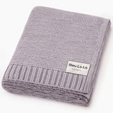 100% Organic Luxury Cotton Swaddle Receiving Baby Blanket