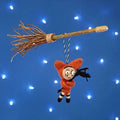Felt Trick-or-Treater Fox Hanging Decoration - Handmade