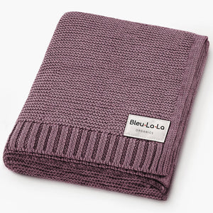 100% Organic Luxury Cotton Swaddle Receiving Baby Blanket