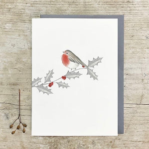 Robin & Berry Merry Christmas Card - East of India