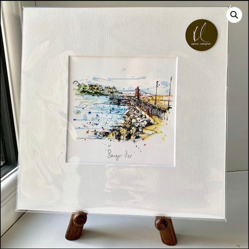Bangor Pier - Northern Ireland Landscapes - Kathryn Callaghan Mini Prints