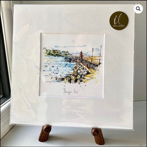 Bangor Pier - Northern Ireland Landscapes - Kathryn Callaghan Mini Prints